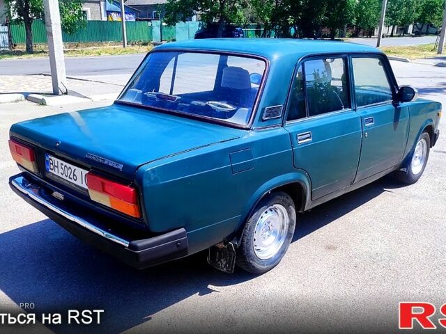 Зелений ВАЗ 2107, об'ємом двигуна 1.6 л та пробігом 68 тис. км за 800 $, фото 1 на Automoto.ua
