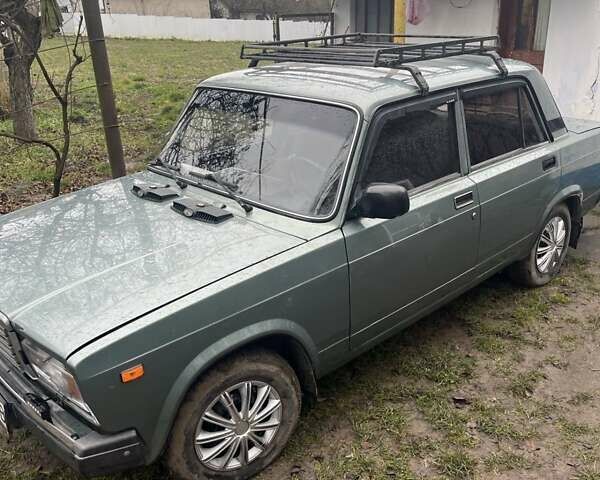 Зеленый ВАЗ 2107, объемом двигателя 1.45 л и пробегом 87 тыс. км за 2000 $, фото 4 на Automoto.ua