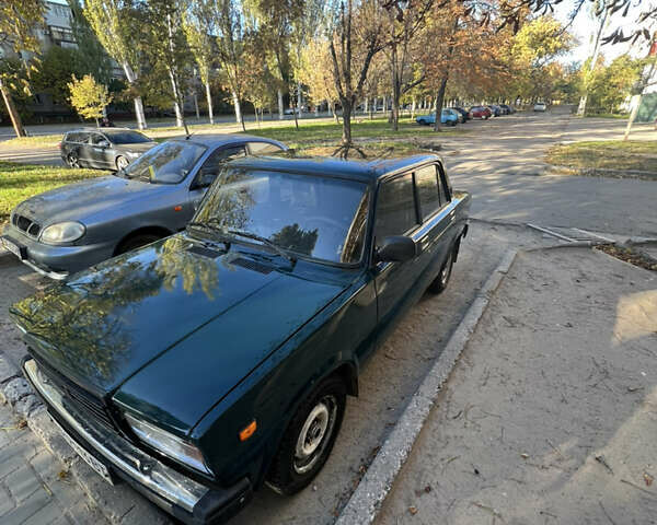 Зеленый ВАЗ 2107, объемом двигателя 1.5 л и пробегом 100 тыс. км за 3500 $, фото 8 на Automoto.ua