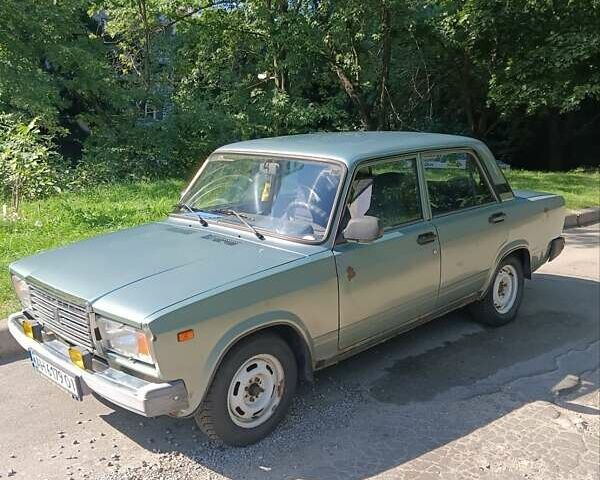 Зелений ВАЗ 2107, об'ємом двигуна 1.5 л та пробігом 65 тис. км за 1200 $, фото 2 на Automoto.ua