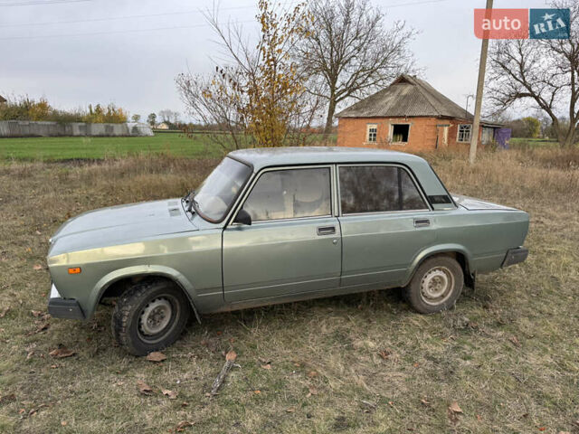 ВАЗ 2107 2007 в Полтаве на Automoto.ua Зеленый ВАЗ 2107, объемом двигателя 1.45 л и пробегом 87 тыс. км за 1500 $, фото 1 на Automoto.ua