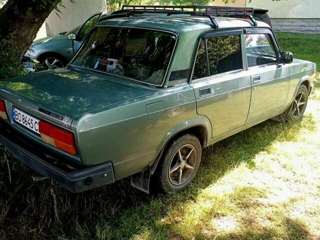 Зелений ВАЗ 2107, об'ємом двигуна 1.5 л та пробігом 83 тис. км за 2500 $, фото 1 на Automoto.ua