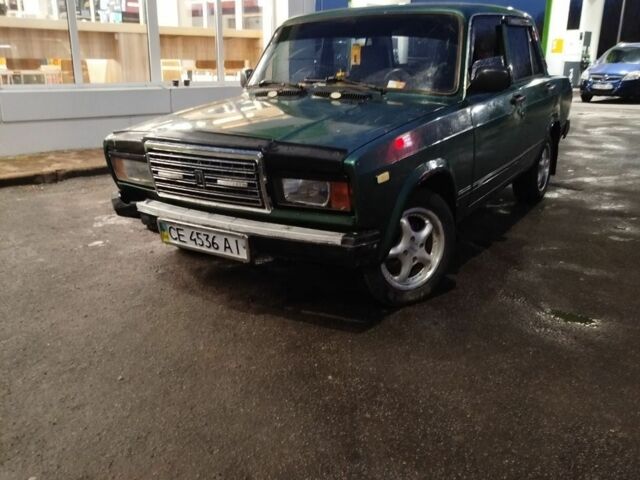 Зеленый ВАЗ 2107, объемом двигателя 1.5 л и пробегом 68 тыс. км за 1500 $, фото 4 на Automoto.ua