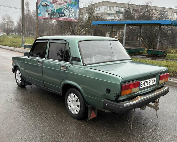 Зелений ВАЗ 2107, об'ємом двигуна 1.45 л та пробігом 155 тис. км за 999 $, фото 2 на Automoto.ua