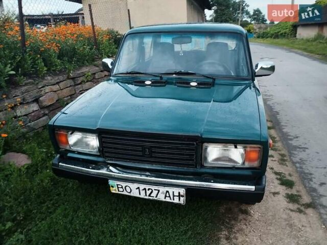 Зеленый ВАЗ 2107, объемом двигателя 1.5 л и пробегом 124 тыс. км за 1250 $, фото 9 на Automoto.ua