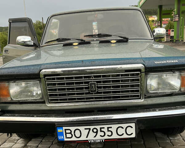 Зеленый ВАЗ 2107, объемом двигателя 1.45 л и пробегом 91 тыс. км за 1700 $, фото 6 на Automoto.ua