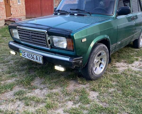 Зеленый ВАЗ 2107, объемом двигателя 1.45 л и пробегом 65 тыс. км за 1200 $, фото 9 на Automoto.ua