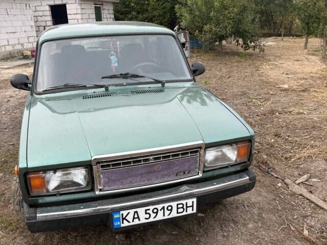 Зеленый ВАЗ 2107, объемом двигателя 1.5 л и пробегом 100 тыс. км за 849 $, фото 6 на Automoto.ua