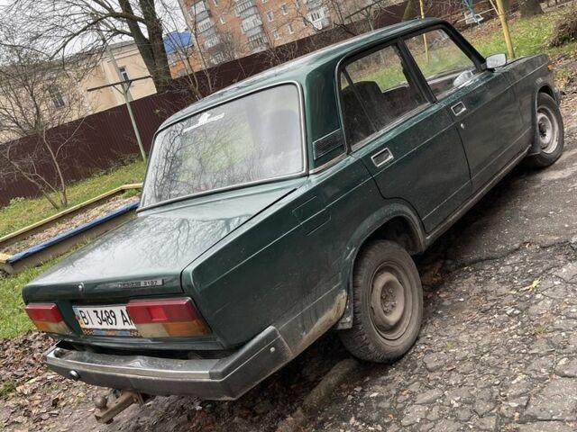 Зелений ВАЗ 2107, об'ємом двигуна 1.6 л та пробігом 300 тис. км за 1200 $, фото 3 на Automoto.ua