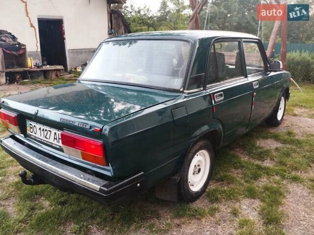 Зеленый ВАЗ 2107, объемом двигателя 1.5 л и пробегом 124 тыс. км за 1250 $, фото 20 на Automoto.ua