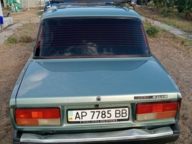 Зеленый ВАЗ 2107, объемом двигателя 1.5 л и пробегом 212 тыс. км за 1000 $, фото 5 на Automoto.ua