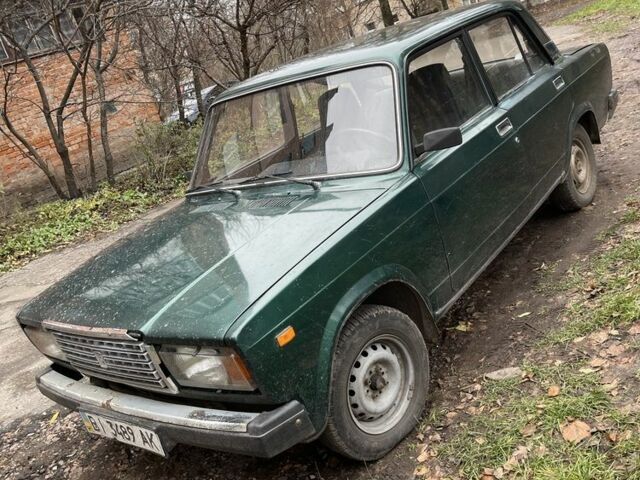 Зелений ВАЗ 2107, об'ємом двигуна 1.6 л та пробігом 300 тис. км за 1200 $, фото 1 на Automoto.ua