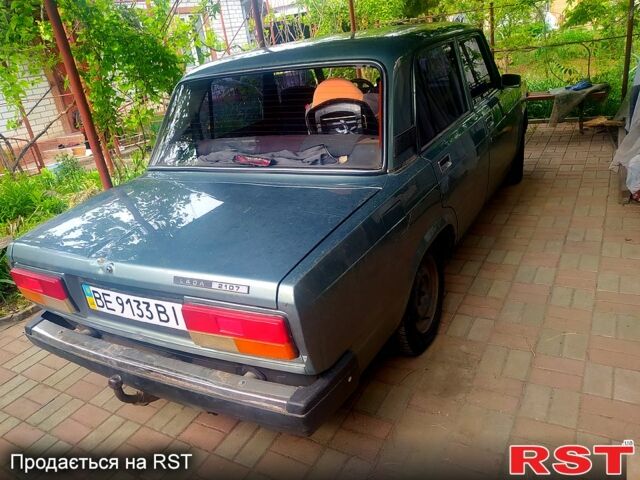Зеленый ВАЗ 2107, объемом двигателя 1.5 л и пробегом 0 тыс. км за 1200 $, фото 5 на Automoto.ua