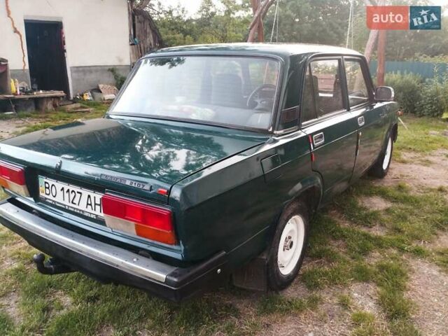 Зеленый ВАЗ 2107, объемом двигателя 1.5 л и пробегом 124 тыс. км за 1250 $, фото 23 на Automoto.ua