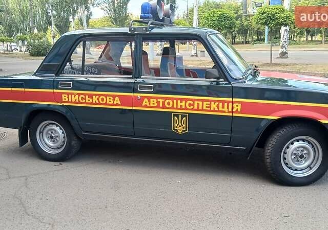 Зеленый ВАЗ 2107, объемом двигателя 1.6 л и пробегом 10 тыс. км за 8500 $, фото 1 на Automoto.ua