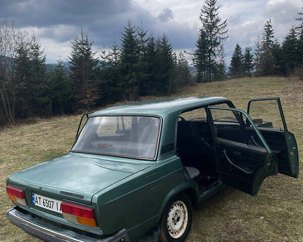Зелений ВАЗ 2107, об'ємом двигуна 1.45 л та пробігом 90 тис. км за 1550 $, фото 5 на Automoto.ua
