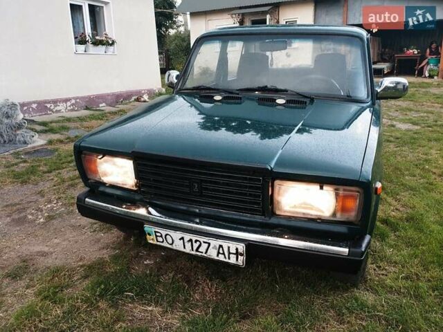 Зеленый ВАЗ 2107, объемом двигателя 1.5 л и пробегом 124 тыс. км за 1250 $, фото 17 на Automoto.ua