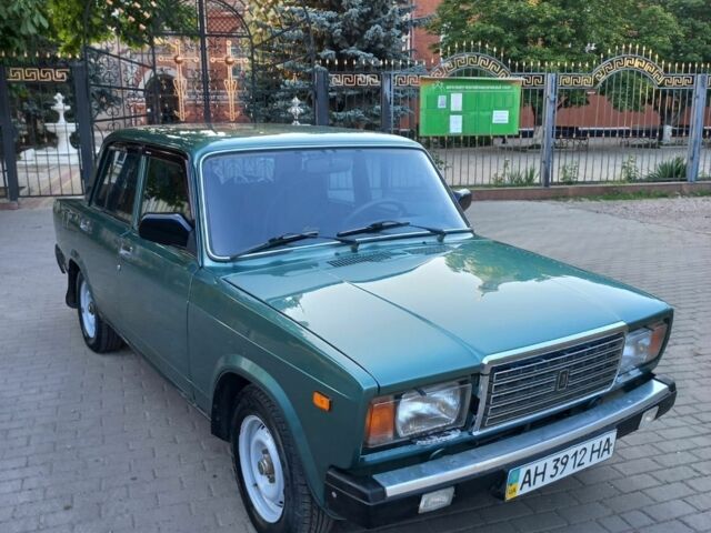 Зеленый ВАЗ 2107, объемом двигателя 1.5 л и пробегом 100 тыс. км за 1683 $, фото 1 на Automoto.ua