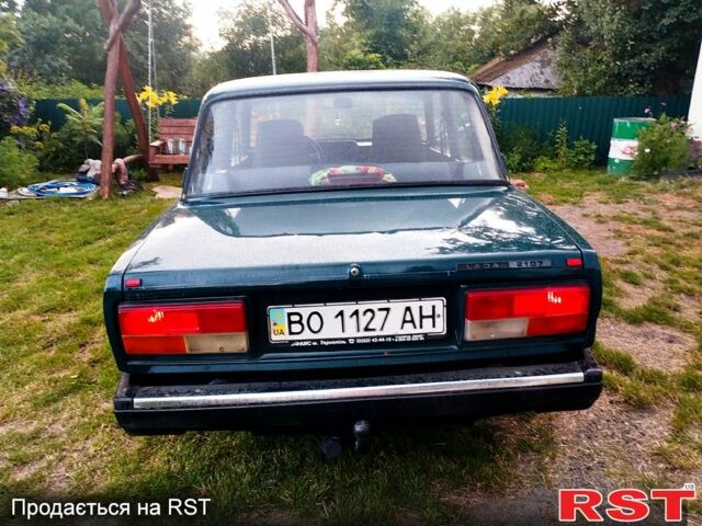 Зеленый ВАЗ 2107, объемом двигателя 1.5 л и пробегом 124 тыс. км за 1250 $, фото 8 на Automoto.ua