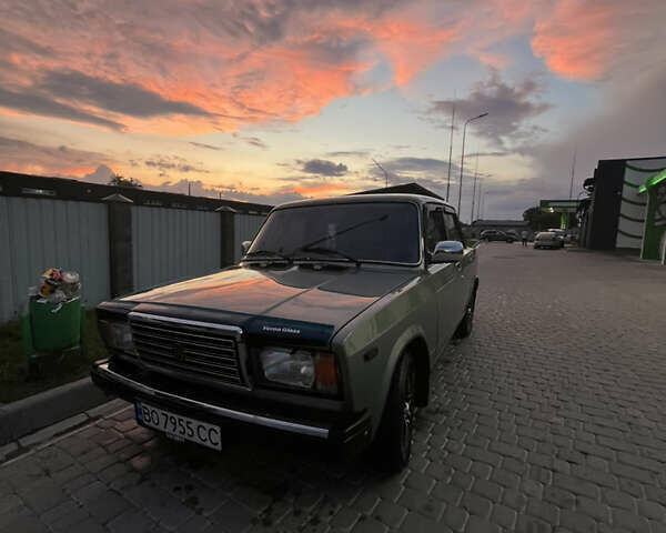 Зеленый ВАЗ 2107, объемом двигателя 1.45 л и пробегом 91 тыс. км за 1700 $, фото 1 на Automoto.ua