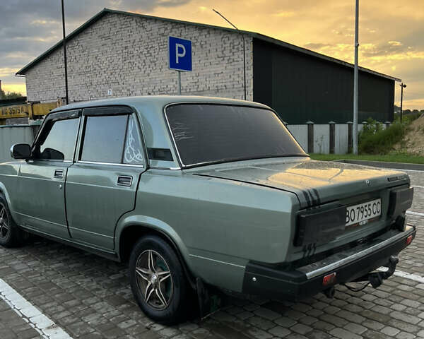 Зеленый ВАЗ 2107, объемом двигателя 1.45 л и пробегом 91 тыс. км за 1700 $, фото 11 на Automoto.ua