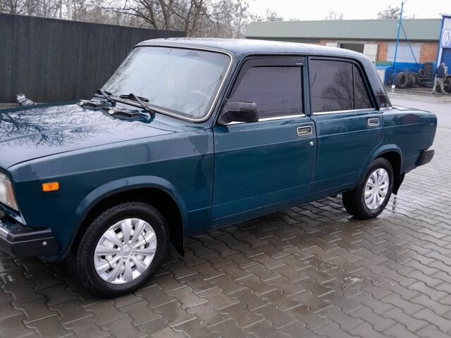 Зеленый ВАЗ 2107, объемом двигателя 1.6 л и пробегом 71 тыс. км за 1550 $, фото 3 на Automoto.ua