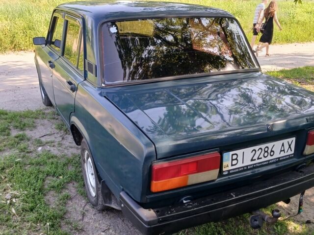 Зелений ВАЗ 2107, об'ємом двигуна 1.5 л та пробігом 199 тис. км за 850 $, фото 6 на Automoto.ua