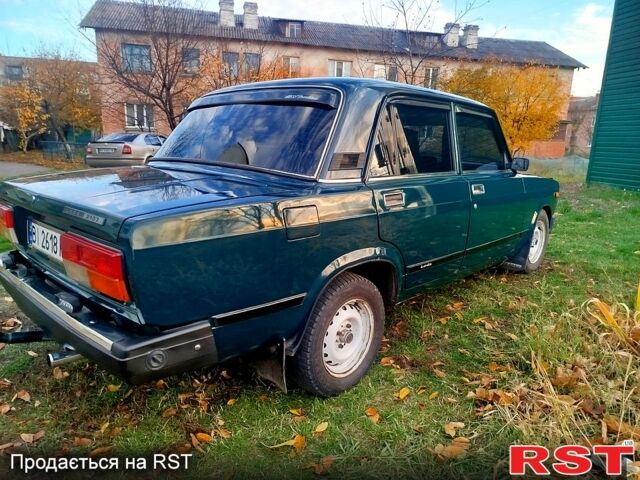 Зеленый ВАЗ 2107, объемом двигателя 1.5 л и пробегом 38 тыс. км за 1500 $, фото 2 на Automoto.ua