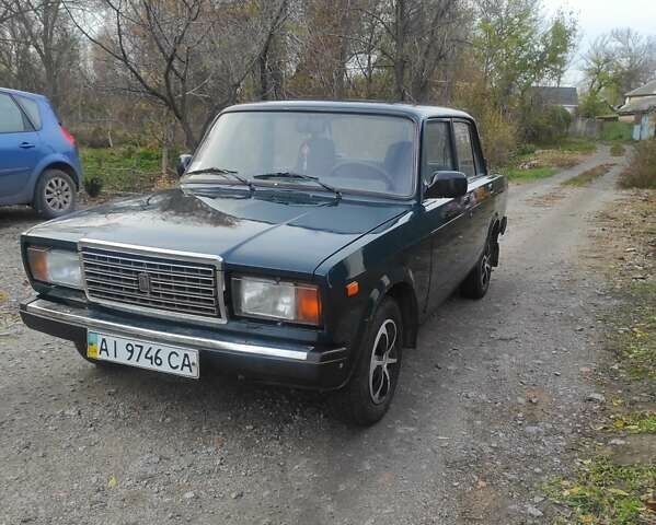 Зеленый ВАЗ 2107, объемом двигателя 1.57 л и пробегом 89 тыс. км за 1450 $, фото 3 на Automoto.ua