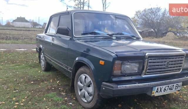 Зеленый ВАЗ 2107, объемом двигателя 1.5 л и пробегом 33 тыс. км за 2700 $, фото 12 на Automoto.ua