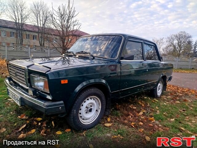 Зеленый ВАЗ 2107, объемом двигателя 1.5 л и пробегом 38 тыс. км за 1500 $, фото 6 на Automoto.ua