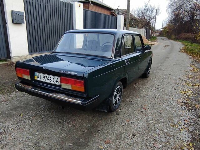 Зеленый ВАЗ 2107, объемом двигателя 1.6 л и пробегом 98 тыс. км за 1499 $, фото 5 на Automoto.ua