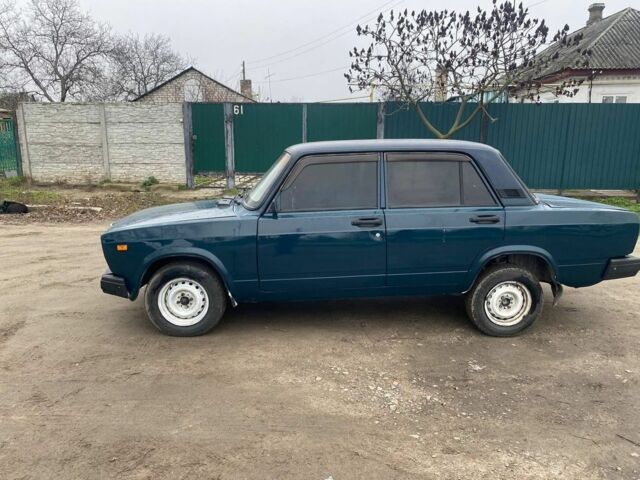 Зеленый ВАЗ 2107, объемом двигателя 1.6 л и пробегом 69 тыс. км за 1136 $, фото 6 на Automoto.ua