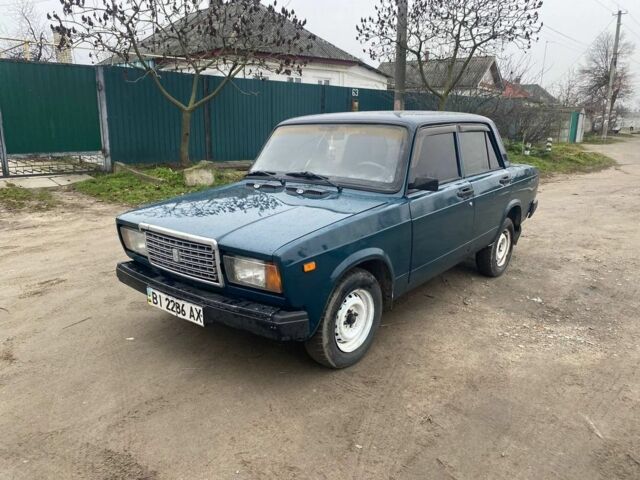 Зеленый ВАЗ 2107, объемом двигателя 1.6 л и пробегом 69 тыс. км за 1136 $, фото 10 на Automoto.ua