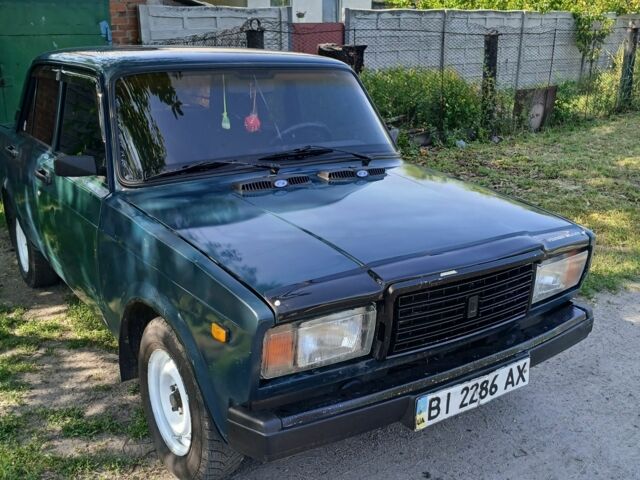 Зелений ВАЗ 2107, об'ємом двигуна 1.5 л та пробігом 199 тис. км за 850 $, фото 3 на Automoto.ua