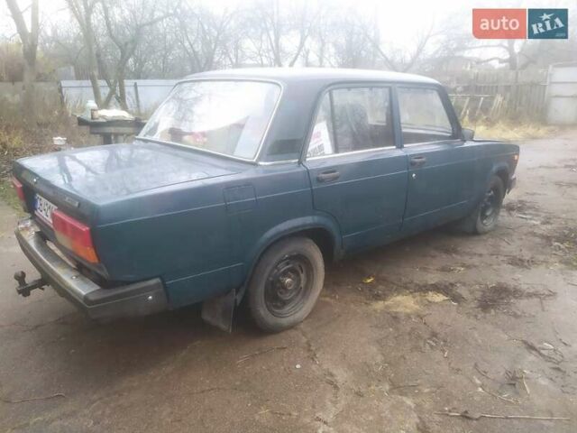 Зеленый ВАЗ 2107, объемом двигателя 1.5 л и пробегом 79 тыс. км за 1532 $, фото 6 на Automoto.ua