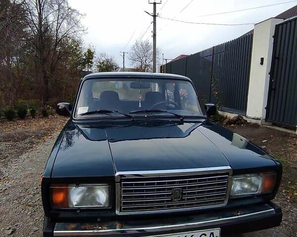 Зеленый ВАЗ 2107, объемом двигателя 1.57 л и пробегом 89 тыс. км за 1450 $, фото 1 на Automoto.ua