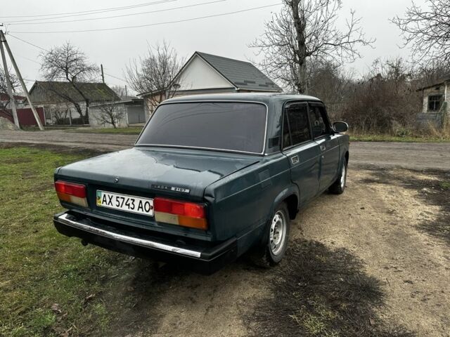 Зеленый ВАЗ 2107, объемом двигателя 1.6 л и пробегом 170 тыс. км за 1066 $, фото 2 на Automoto.ua