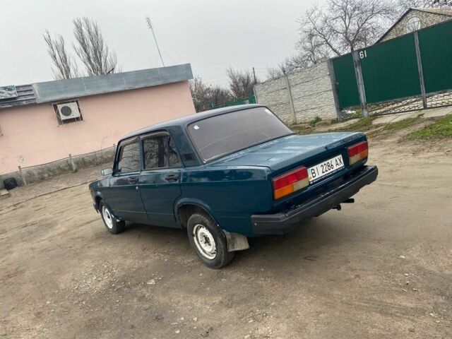 Зеленый ВАЗ 2107, объемом двигателя 1.6 л и пробегом 69 тыс. км за 1136 $, фото 9 на Automoto.ua