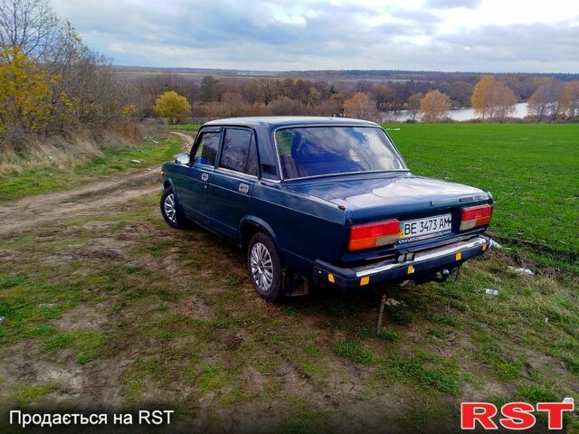 Зеленый ВАЗ 2107, объемом двигателя 1.6 л и пробегом 0 тыс. км за 1500 $, фото 1 на Automoto.ua