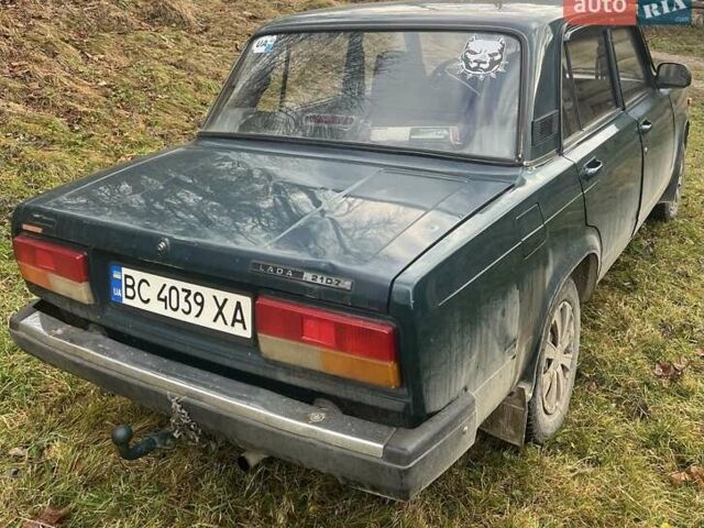 Зеленый ВАЗ 2107, объемом двигателя 1.5 л и пробегом 82 тыс. км за 1250 $, фото 9 на Automoto.ua