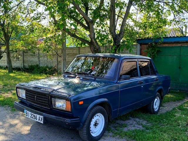 ВАЗ 2107 2008 в Кременчуге на Automoto.ua Зеленый ВАЗ 2107, объемом двигателя 1.5 л и пробегом 321 тыс. км за 1350 $, фото 1 на Automoto.ua