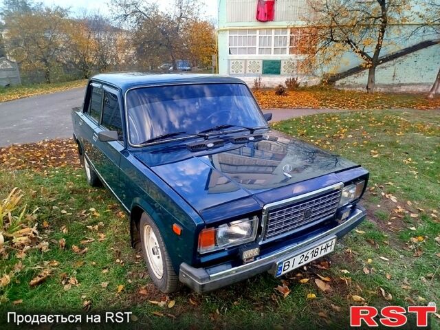 Зеленый ВАЗ 2107, объемом двигателя 1.5 л и пробегом 38 тыс. км за 1500 $, фото 3 на Automoto.ua