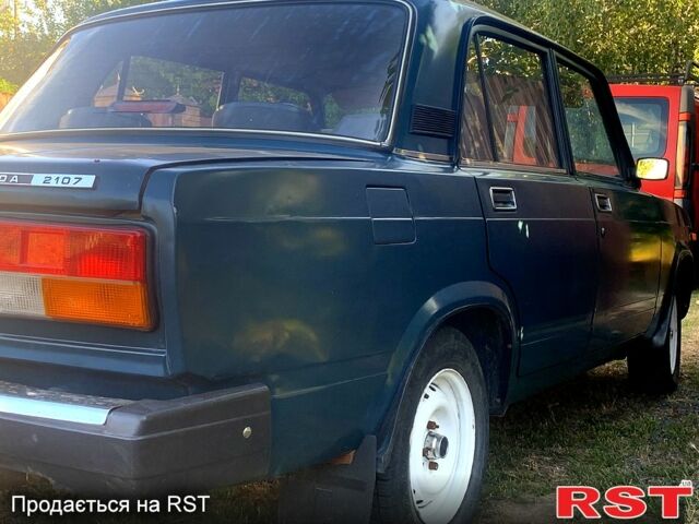 Зеленый ВАЗ 2107, объемом двигателя 1.5 л и пробегом 89 тыс. км за 1400 $, фото 8 на Automoto.ua