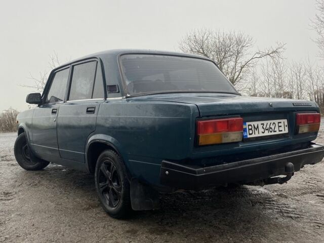 Зеленый ВАЗ 2107, объемом двигателя 1.5 л и пробегом 30 тыс. км за 1100 $, фото 3 на Automoto.ua