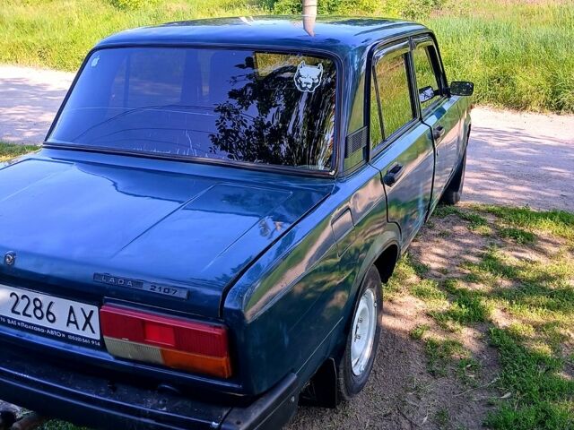 ВАЗ 2107 2008 в Кременчуге на Automoto.ua Зеленый ВАЗ 2107, объемом двигателя 1.5 л и пробегом 321 тыс. км за 1350 $, фото 4 на Automoto.ua