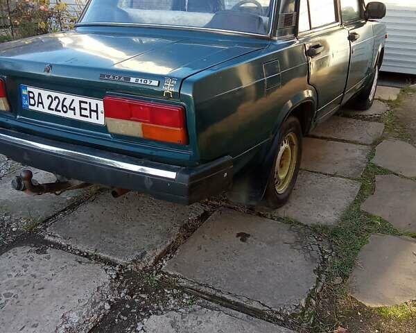 Зеленый ВАЗ 2107, объемом двигателя 1.5 л и пробегом 119 тыс. км за 1100 $, фото 12 на Automoto.ua