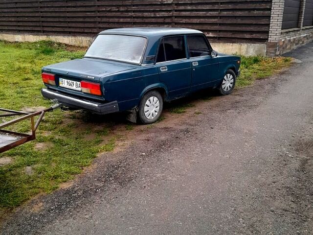 Зелений ВАЗ 2107, об'ємом двигуна 1.5 л та пробігом 103 тис. км за 1500 $, фото 5 на Automoto.ua