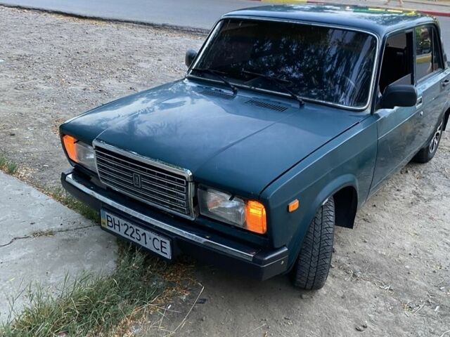 Зеленый ВАЗ 2107, объемом двигателя 10 л и пробегом 55 тыс. км за 1100 $, фото 6 на Automoto.ua
