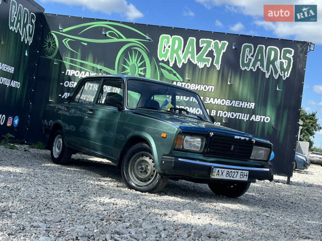 Зелений ВАЗ 2107, об'ємом двигуна 1.5 л та пробігом 100 тис. км за 1300 $, фото 1 на Automoto.ua